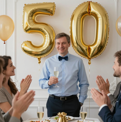 Организация юбилея 50 лет мужчине